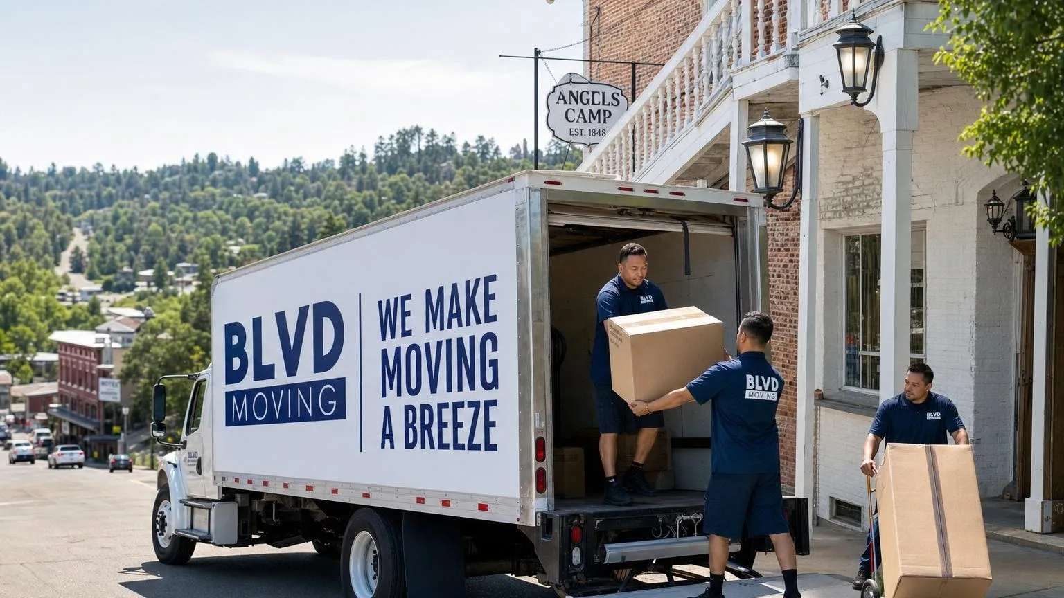 Angels Camp movers