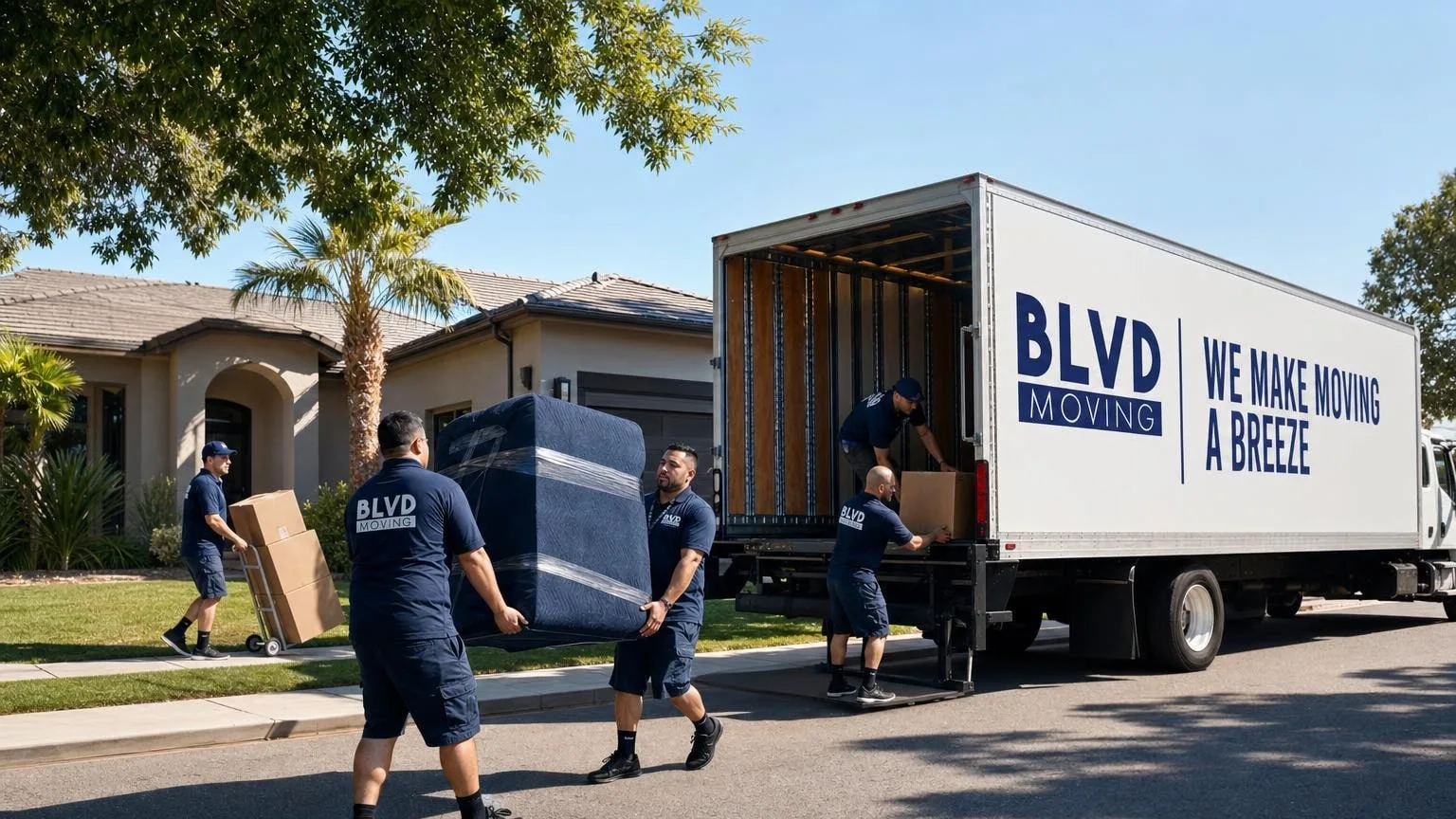 Fresno County movers - BLVD Moving