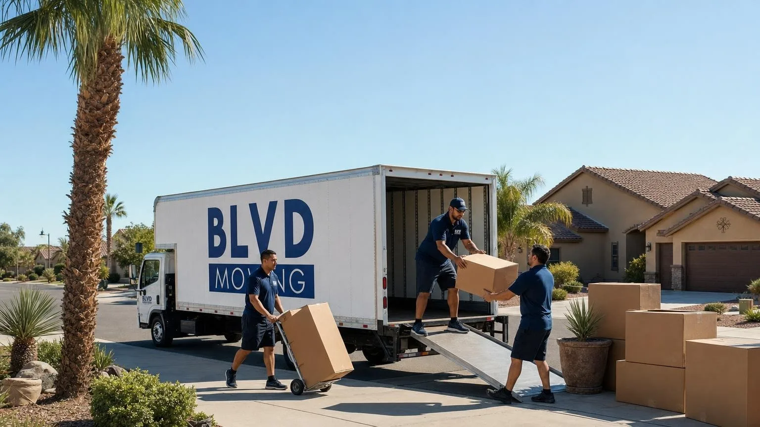 Imperial County movers - BLVD Moving