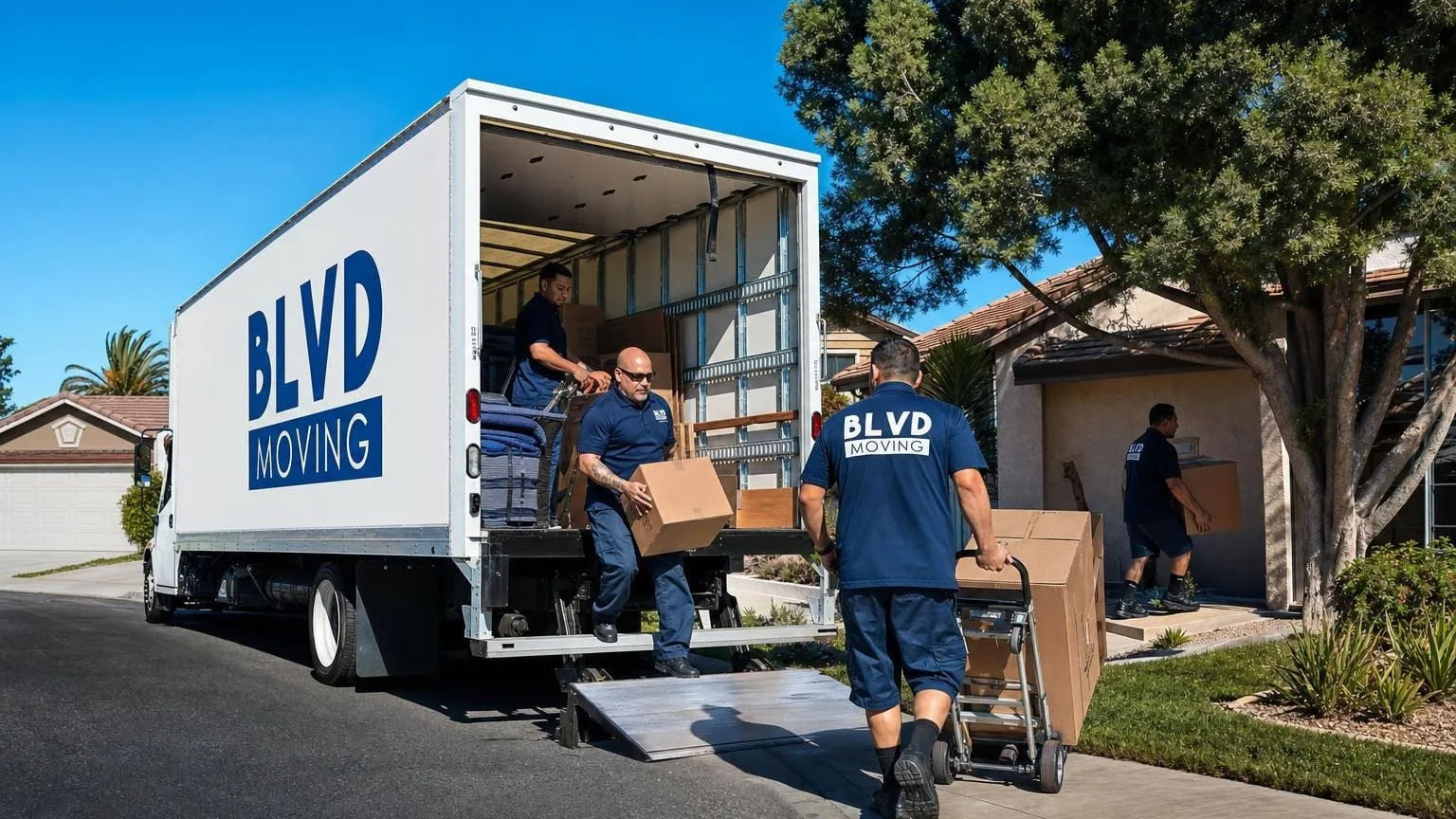 Merced County movers - BLVD Moving