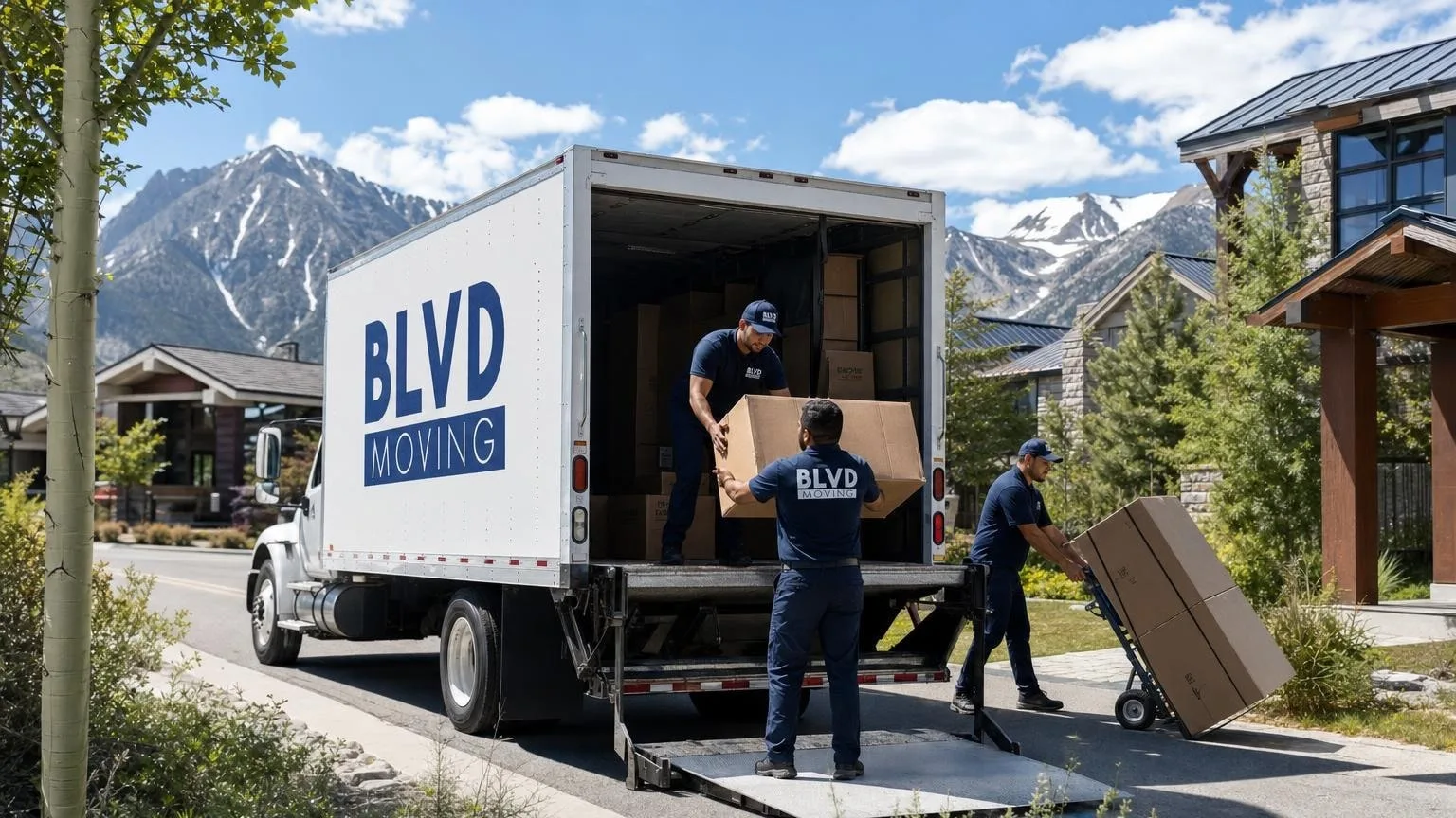Mono County movers - BLVD Moving
