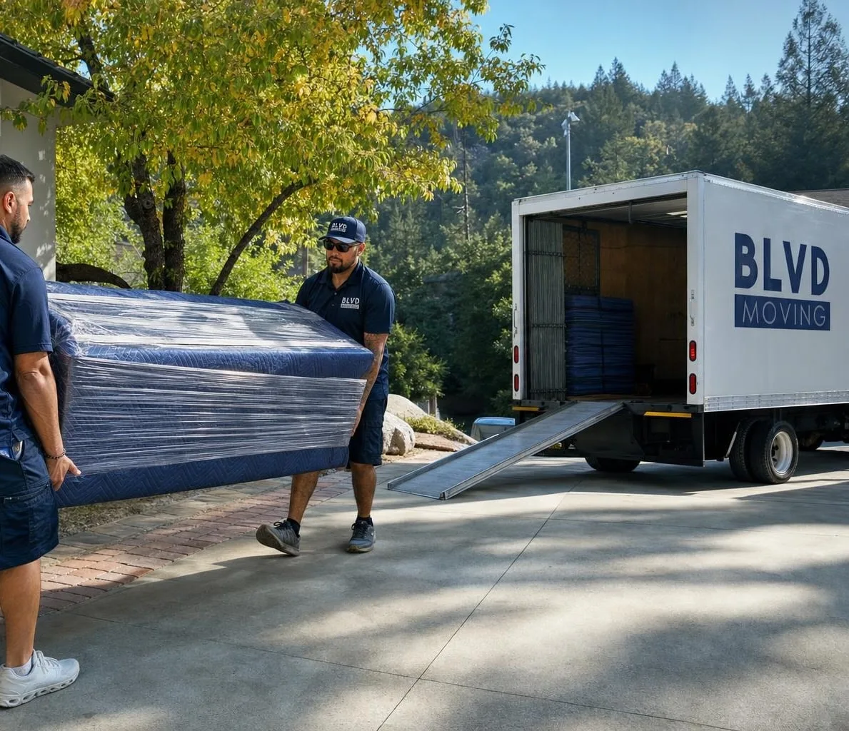 Plan a Move in Mount Hermon - BLVD Moving