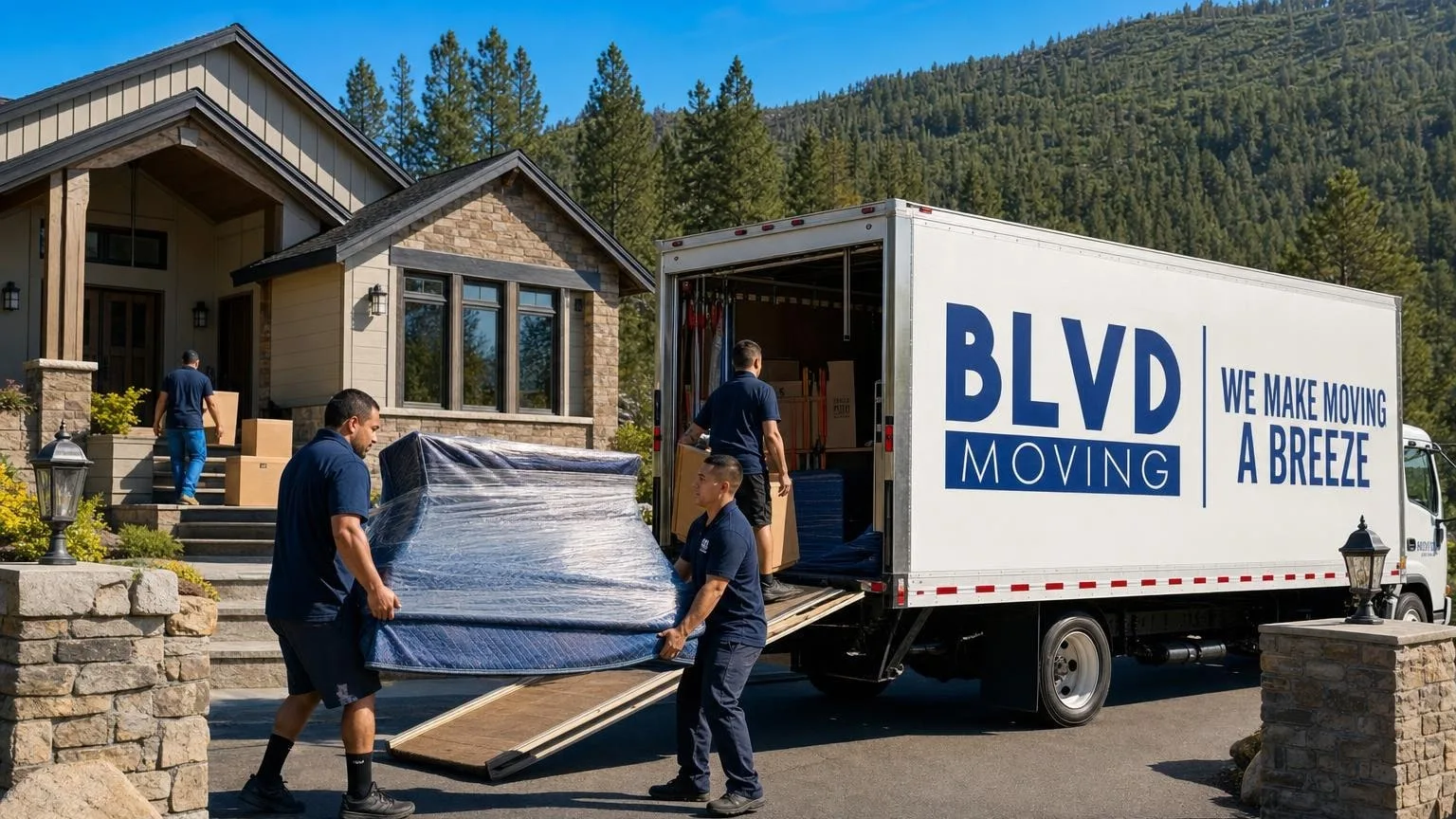 Tuolumne County movers - BLVD Moving